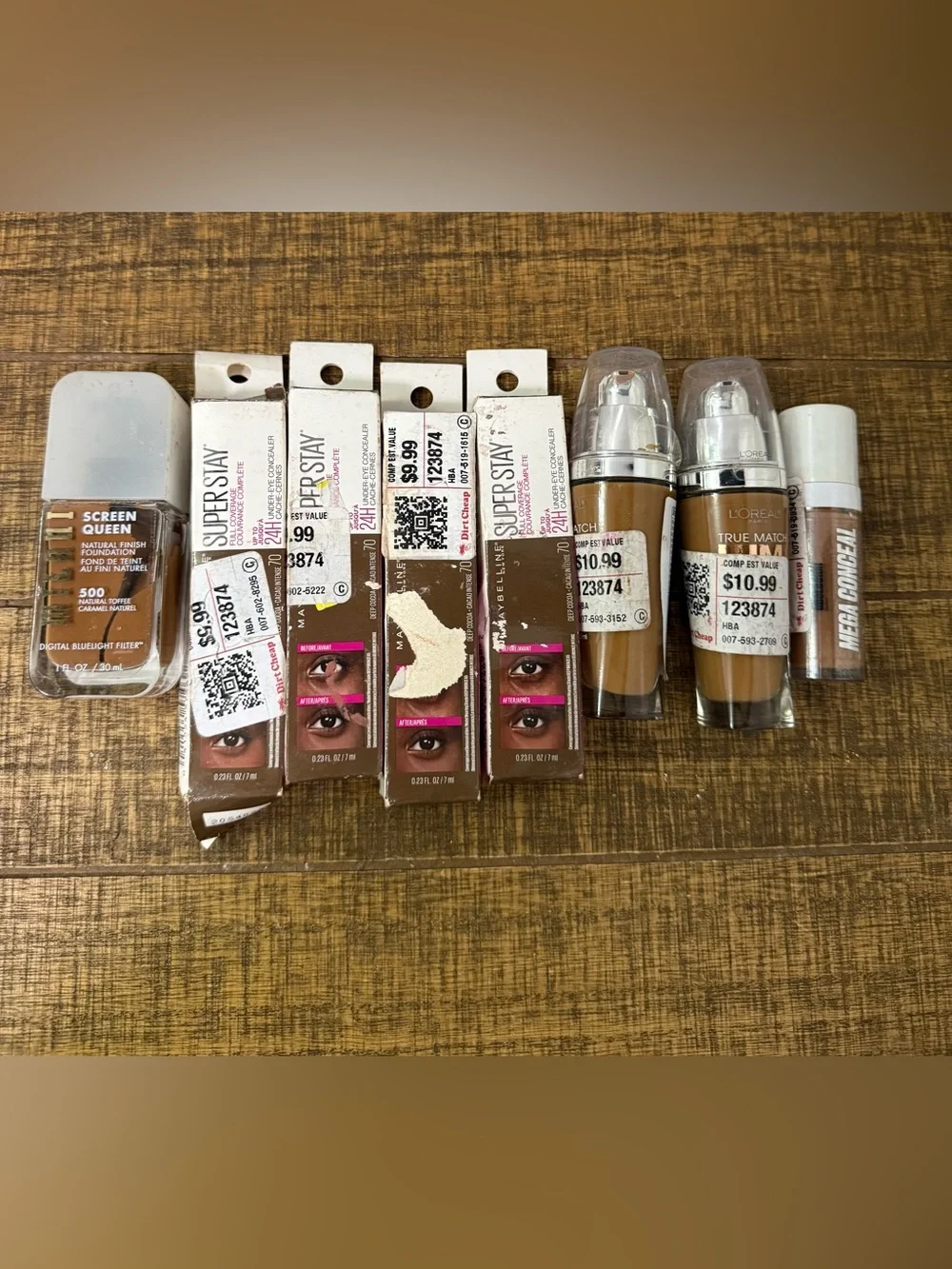 L'Oreal True Match & Super Stay Concealer Assortment - Cream & Tan Shades